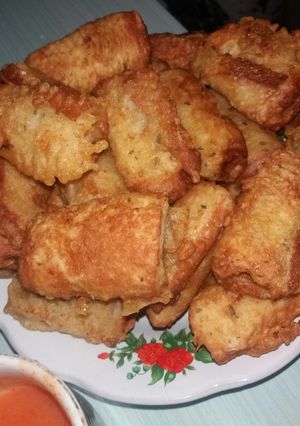 Foto resep Roti Goreng Isi Sosis Keju