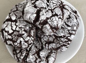 Una foto de Polvorones de chocolate