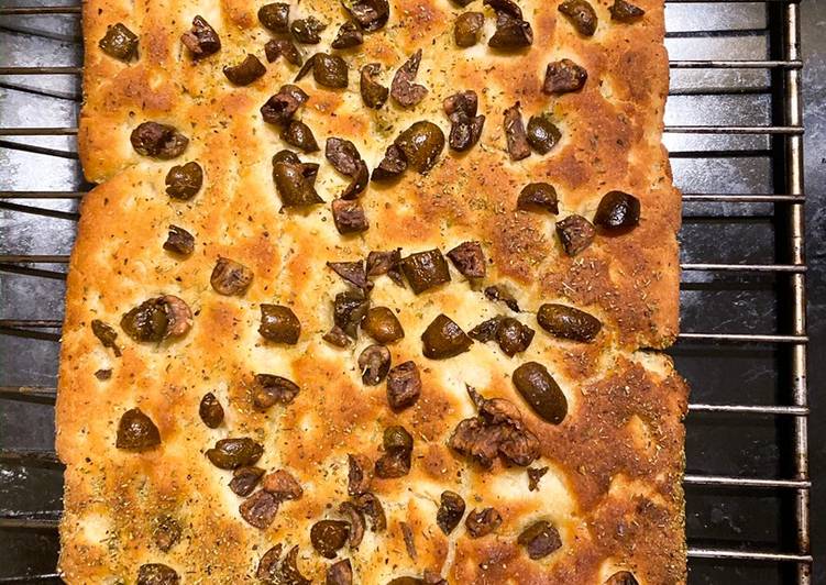 Focaccia sin gluten