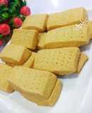 Scottish shortbread (Eggless)