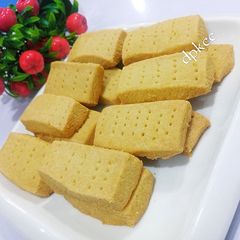 A picture of Scottish shortbread (Eggless).