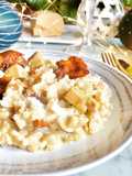 Risotto foie gras girolles