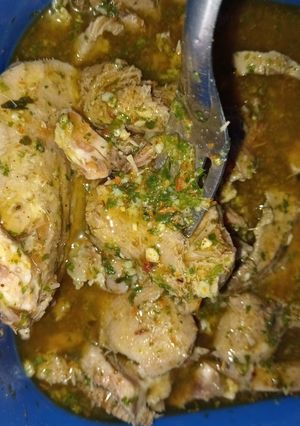 Una foto de Lengua a la vinagreta !! 😋😋RIQUISIMAAA!!!!