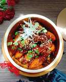 Mực sữa rim mặn ngọt