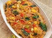 Gambar mie hun goreng merah
