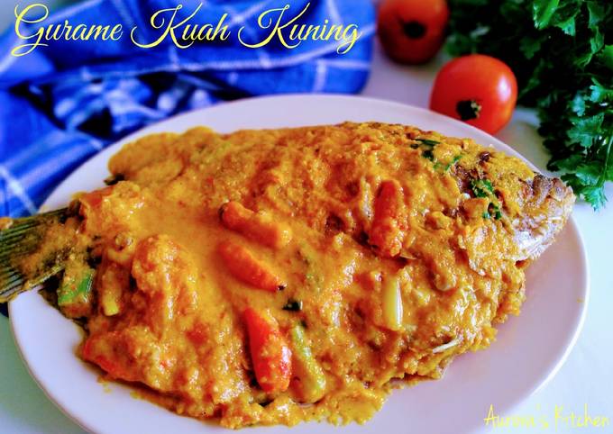Resep Gurame Kuah Kuning, Menggugah Selera