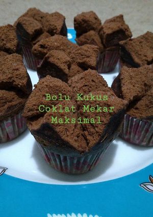 Foto resep Bolu Kukus Coklat Mekar Maksimal
