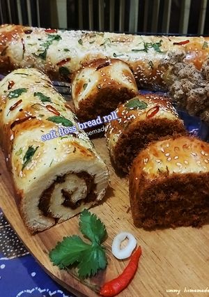 Foto resep Roti Gulung Abon, Empuk Dan Rasa Abon Nya Benar2 Mantap