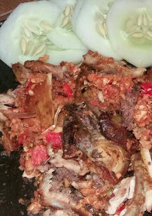 Foto resep Ayam pedas geprek