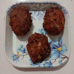 A picture of Egg fritters / Egg bajji.