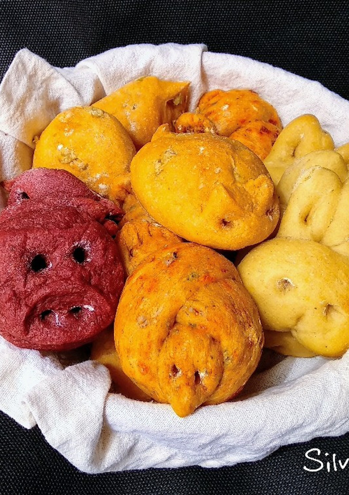 Una foto de 130.🍞Panecillos de animalitos 4 sabores