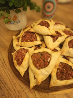 Una foto de Relleno para empanadas árabes básico