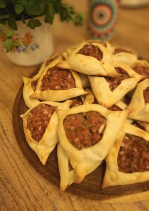 Una foto de Relleno para empanadas árabes básico