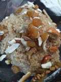 Fada Lapsi (beaten wheat/daliya sweet)