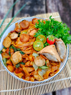 Foto resep Kwetiau duo sosis