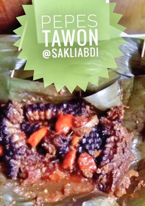 Foto resep Pepes Tawon asam manis pedes