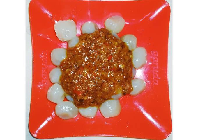 Cilok Saus Kacang