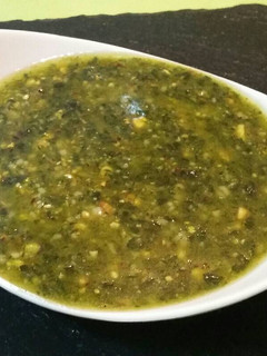 Una foto de Pesto de pistachos