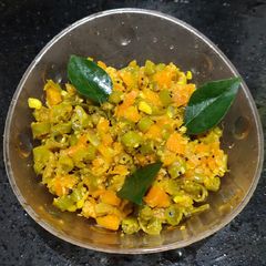 A picture of French beans curry.
