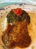 Saka-saka (cassava leaves) (Congo-Brazzaville)