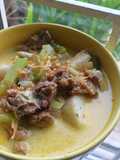 Lontong sayur ala saya