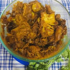 A picture of Masala Jackfruit.