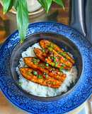 Cơm Lươn Chay (Unadon)