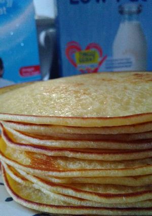 Foto resep Simple pancake