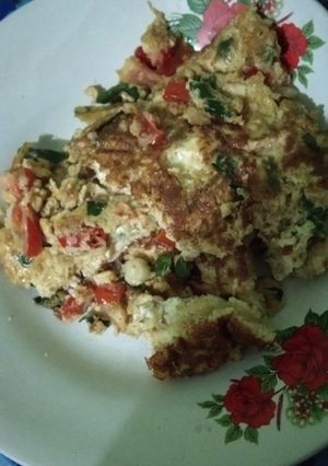 Foto resep Telur dadar kecap asin