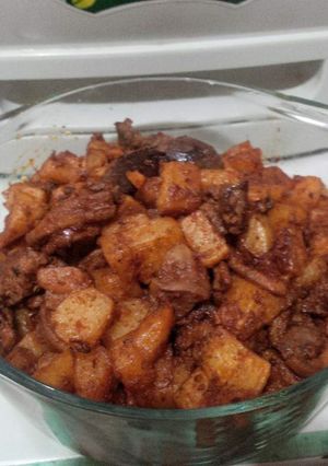 Foto resep sambal goreng kentang hati ayam