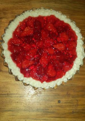 Una foto de Tarta de frutillas