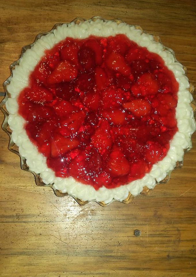 Una foto de Tarta de frutillas