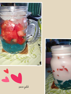 Foto resep Es semangka jely
