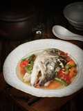 Sup kepala salmon