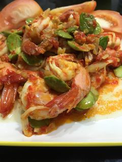 Foto resep Udang Sambal Pete