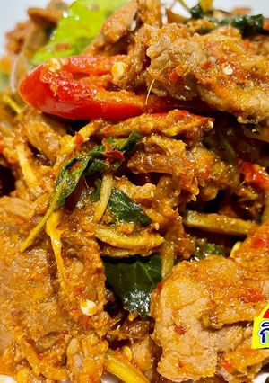 รูปของ ผัดเผ็ดเนื้อ