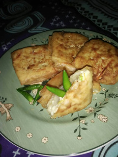 Foto resep Lumpia telur tahu goreng (simple, enak!)