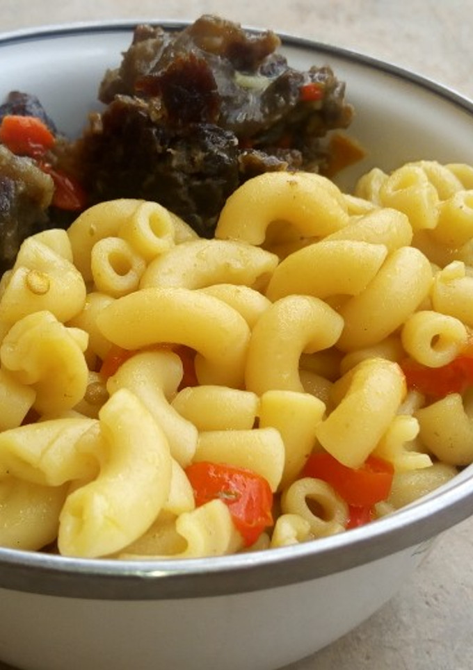 A picture of Simple macaroni.