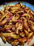 Fried taro