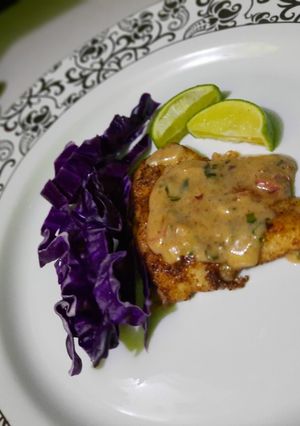 Foto resep Tilapia saus krim lemon - KETO