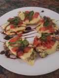 Pollo a la bruschetta