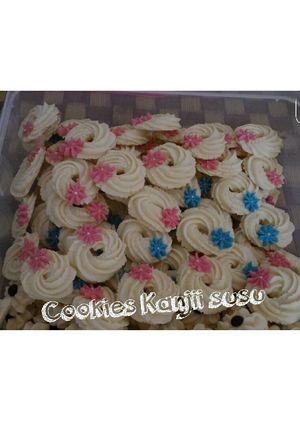 Foto resep Kue kering kanji susu