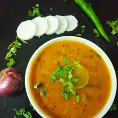 Mullangi sambar A picture of Mullangi sambar.