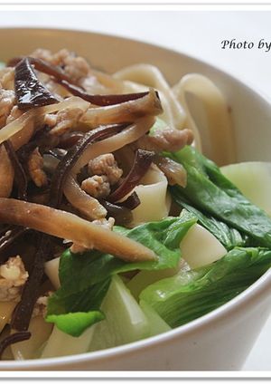 榨菜肉絲麵 & 蓮子排骨湯 的食譜成品照片