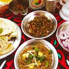 Aloo keema A picture of Aloo keema.
