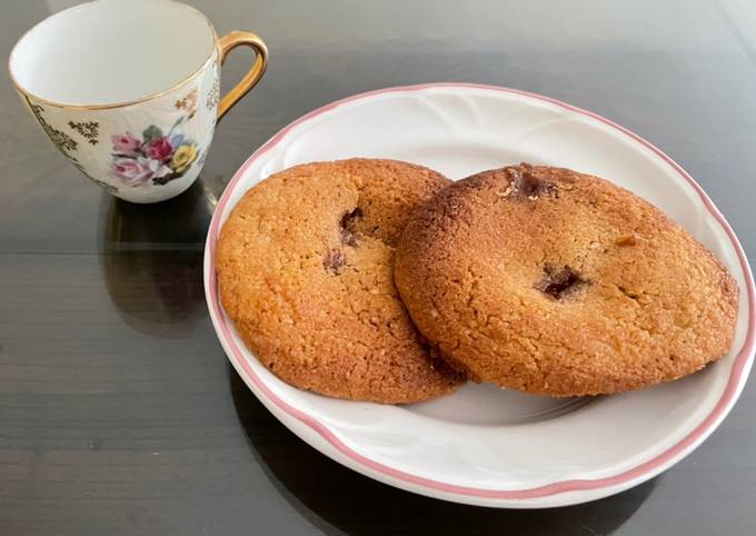 Salted caramel cookies