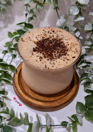 عکسی از دستور معجون موز و قهوه😋