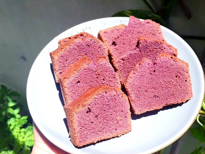 Langkah Gampang Menyiapkan Resep Bolu ubi ungu yang Sempurna Anti Ribet, Mantap