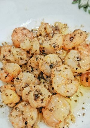 Foto resep Garlic Butter Prawn mudah dan enakk
