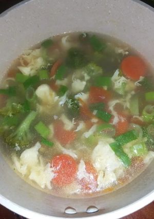 Foto resep Sop Brokoli Tomat